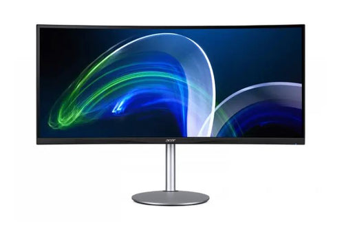 Acer CB382CUR 38" Curve IPS monitor WQHD (3440 x 1440) IPS, Height adjust stand with USB-C Docking, 3 Yrs WTY.