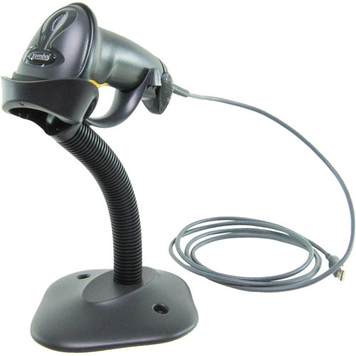 ZEBRA SCANNER KIT LS2208 1D USB BLK STAND