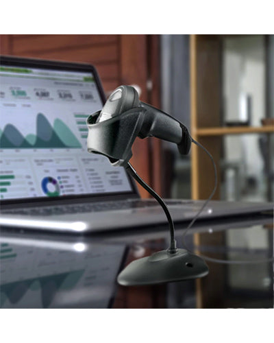 ZEBRA SCANNER KIT LS2208 1D USB BLK STAND