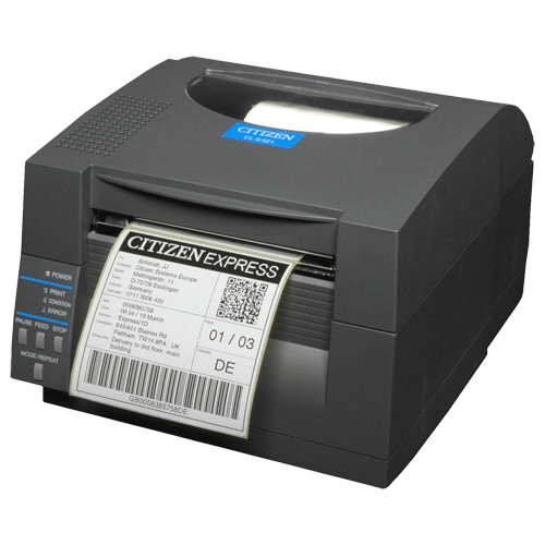 CITIZEN CLS-531 4" Label Printer 300 dpi BLK