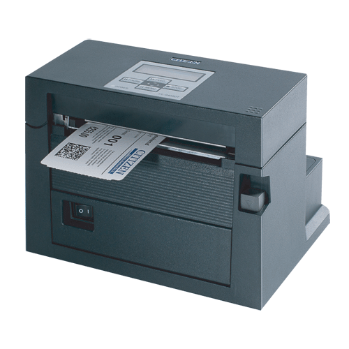 CITIZEN CLS400 Direct Thermal Label Pr with Roll holder Blk