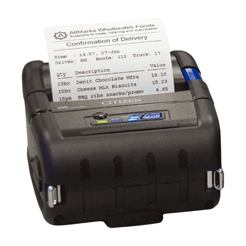 CITIZEN CMP-30II Bluetooth Mob Printer no MSR iOS Android