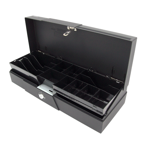 POSIFLEX CR-2225 Black USB Fliptop Drawer