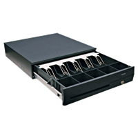 POSIFLEX CR-4115 USB Interface Cash Drawer Black