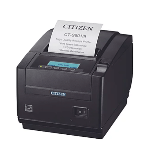CITIZEN CTS-801III Gen3 Thermal POS Printer USB interface Black