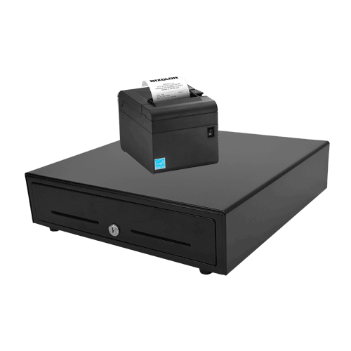 BIXOLON SRP-E300 POS Printer & CD410 Cash Drawer Bundle